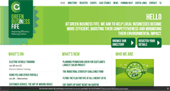 Desktop Screenshot of greenbusinessfife.co.uk